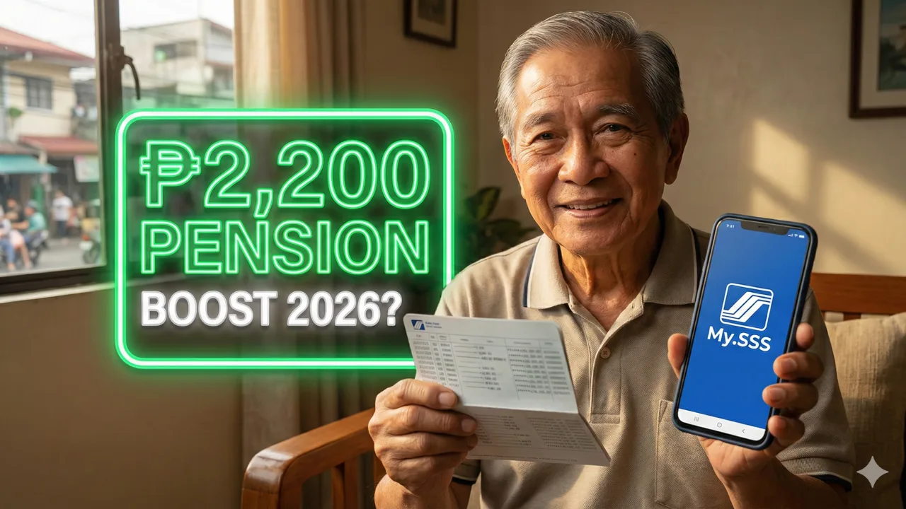 SSS ₱2200 Monthly Pension Boost 2026
