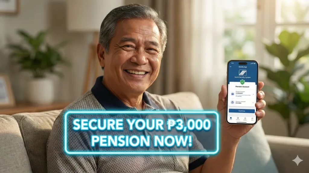 ₱3000 SSS Monthly Pension