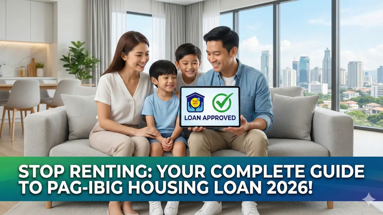 Young professional reviewing Pag-IBIG Housing Loan 2026 requirements for a Manila condo.