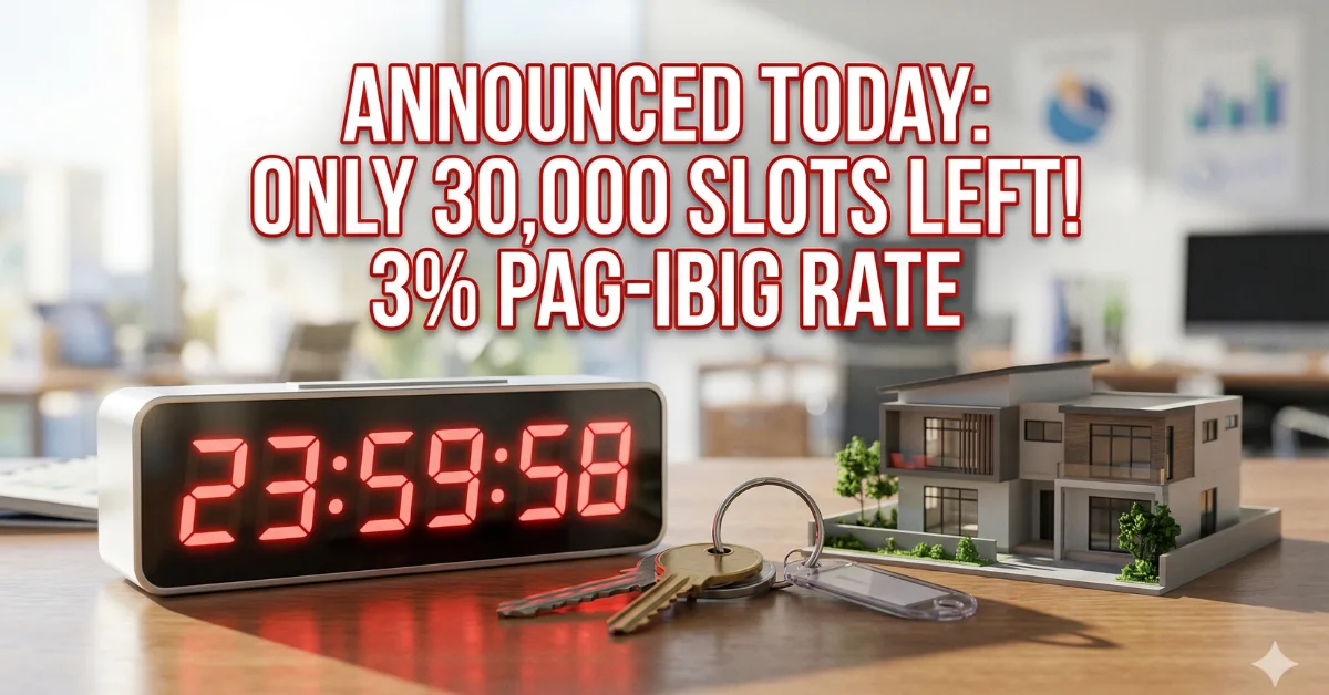 Pag-IBIG 3% Housing Rate 2026